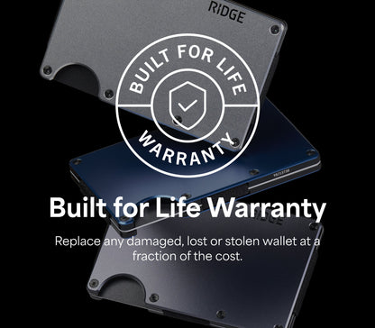 Ridge Wallet - Kintsugi - Black