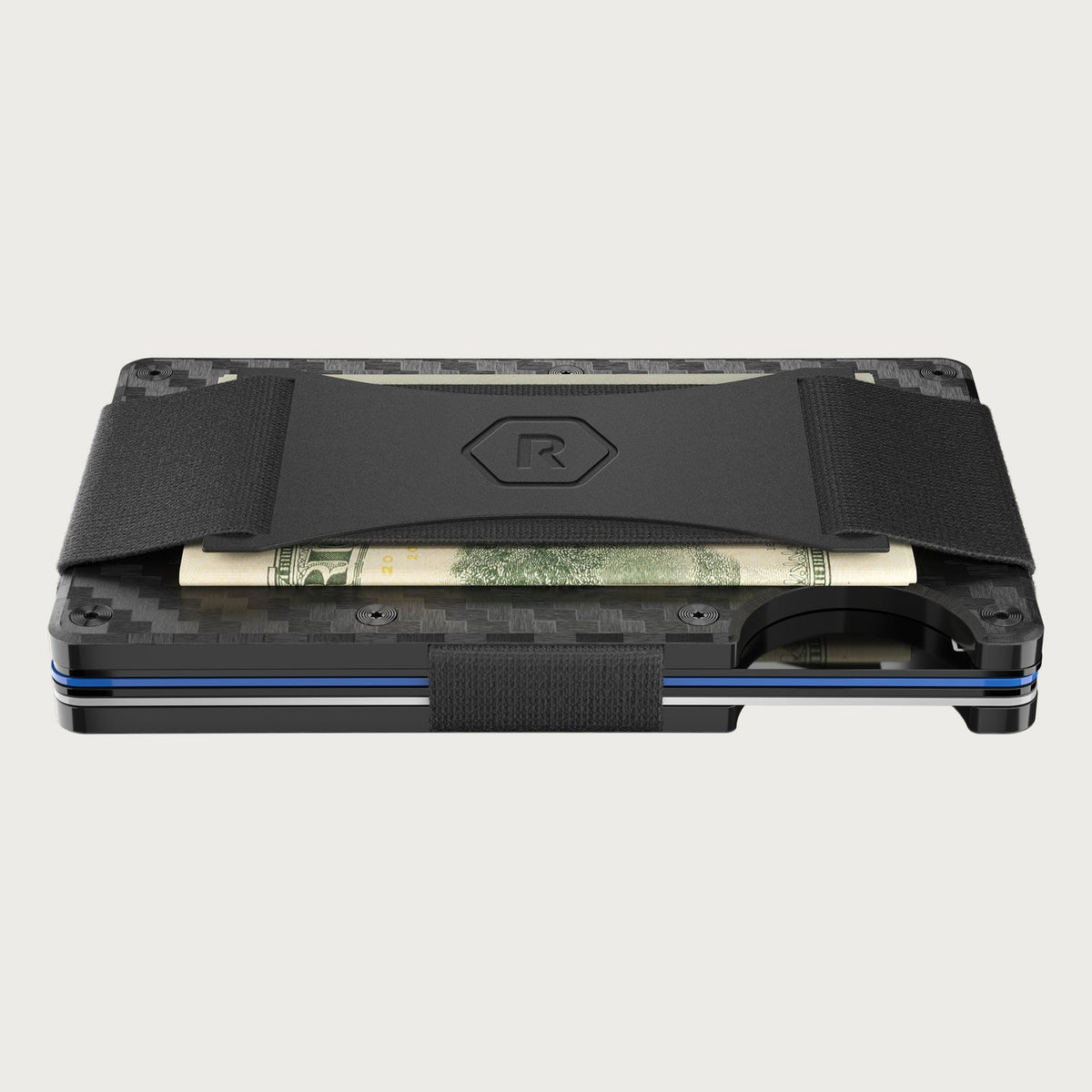 Ridge Wallet - Miami Dolphins - Carbon Fiber 3k