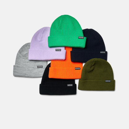 Ridge Classic Cuffed Beanie - Voodoo Green