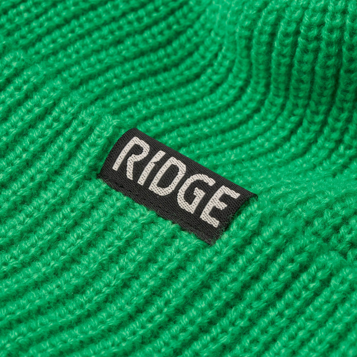 Ridge Classic Cuffed Beanie - Voodoo Green
