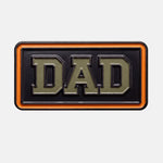 Ridge Enamel Pin - Dad