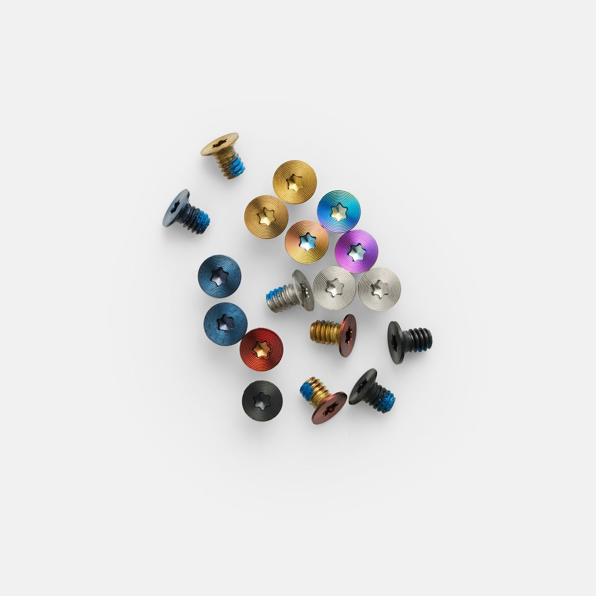 Screw Set - Iridescent Screws
