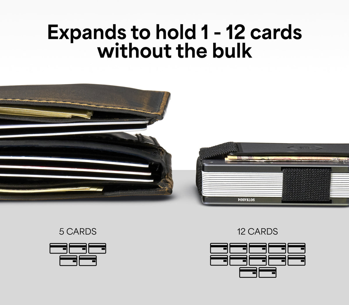 Ridge Wallet - Gunmetal
