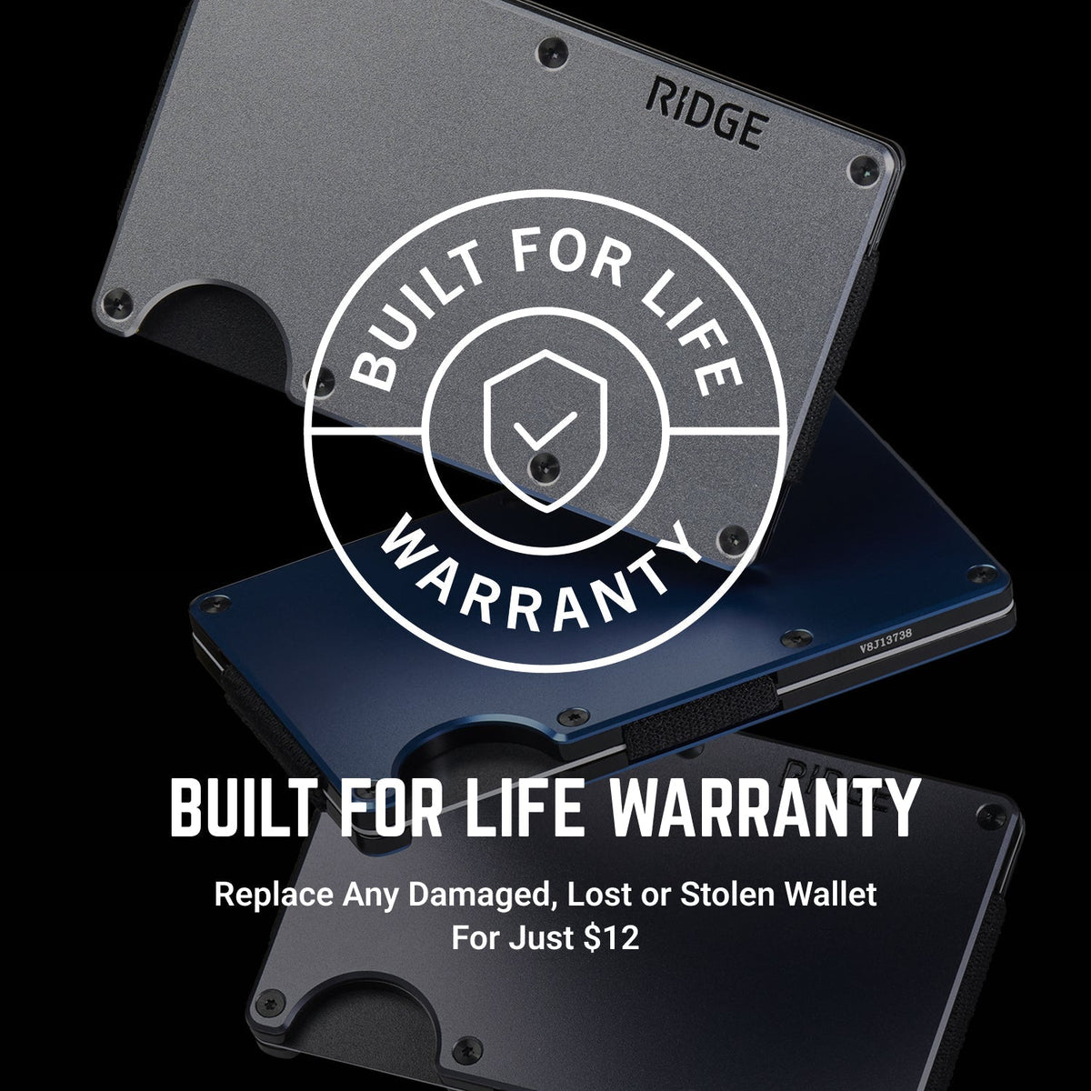 Ridge Wallet - Tobacco Brown Leather