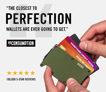 Ridge Wallet - Buffalo Bills - Carbon Fiber 3k