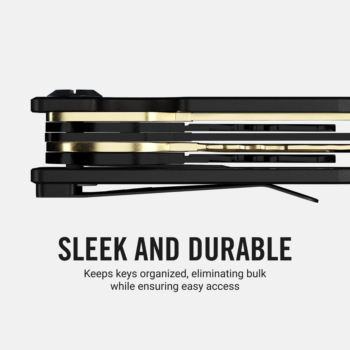 Ridge KeyCase - Tobacco Brown Leather