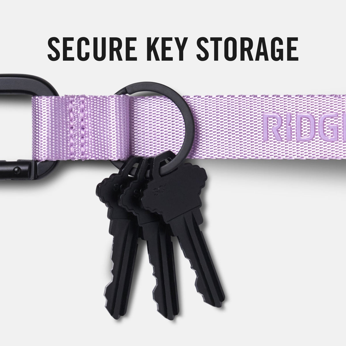 Ridge Keychain - Lavender