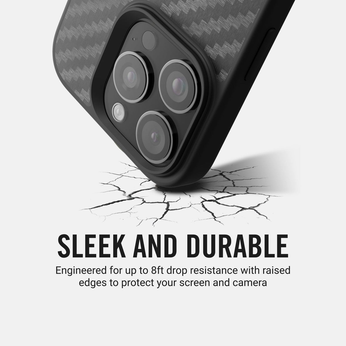 Ridge Phone Case - Carbon - iPhone 16 Pro Max