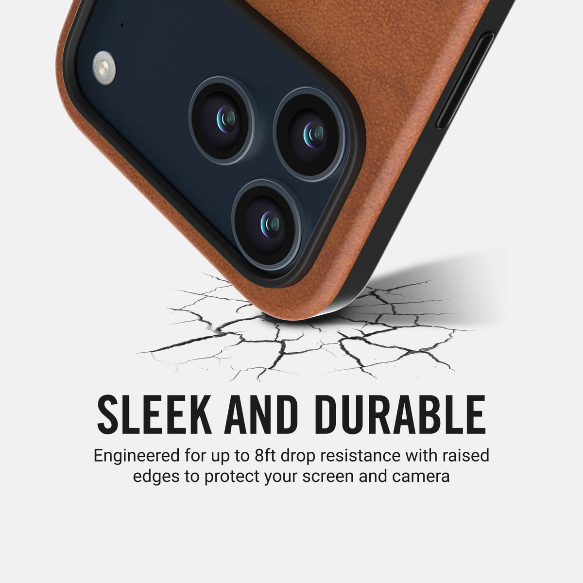 Ridge Phone Case - Tobacco Brown - iPhone 17 Pro