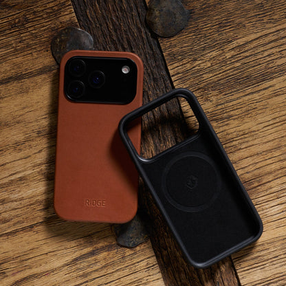 Ridge Phone Case - Tobacco Brown - iPhone 17 Pro