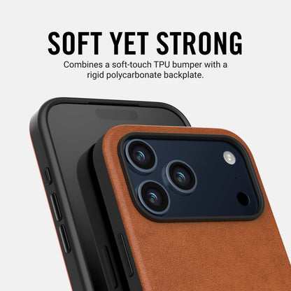Ridge Phone Case - Tobacco Brown - iPhone 17 Pro Max